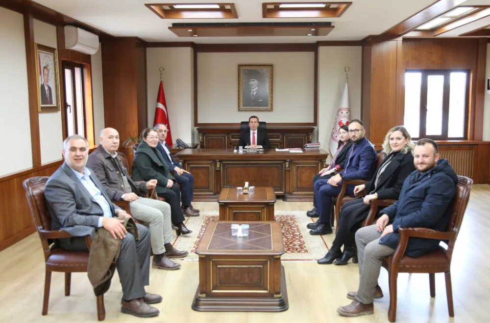 AK Parti Ünye İlçe Teşkilatı’ndan Kaymakam Işık’a ziyaret