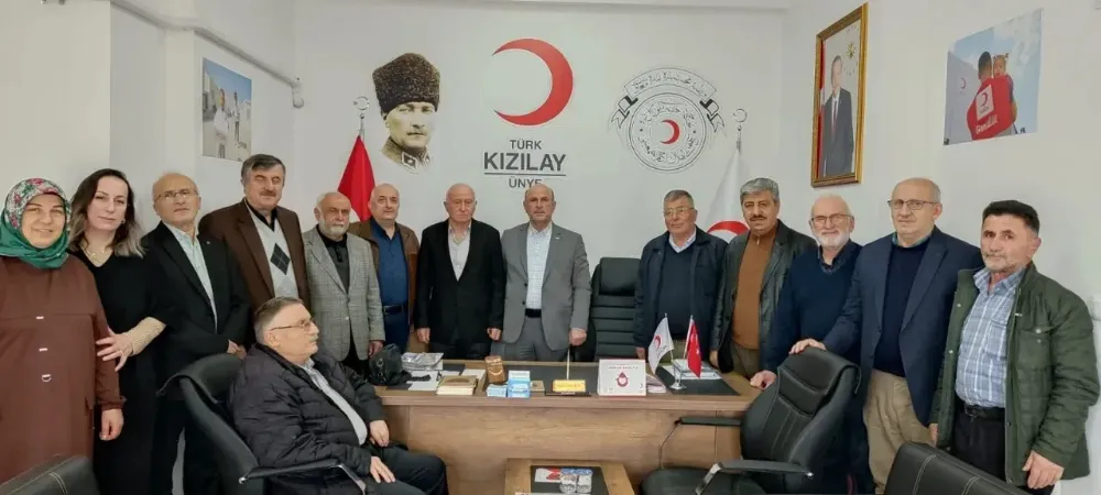 Kızılay Ünye Şubesi’nde anlamlı buluşma! 