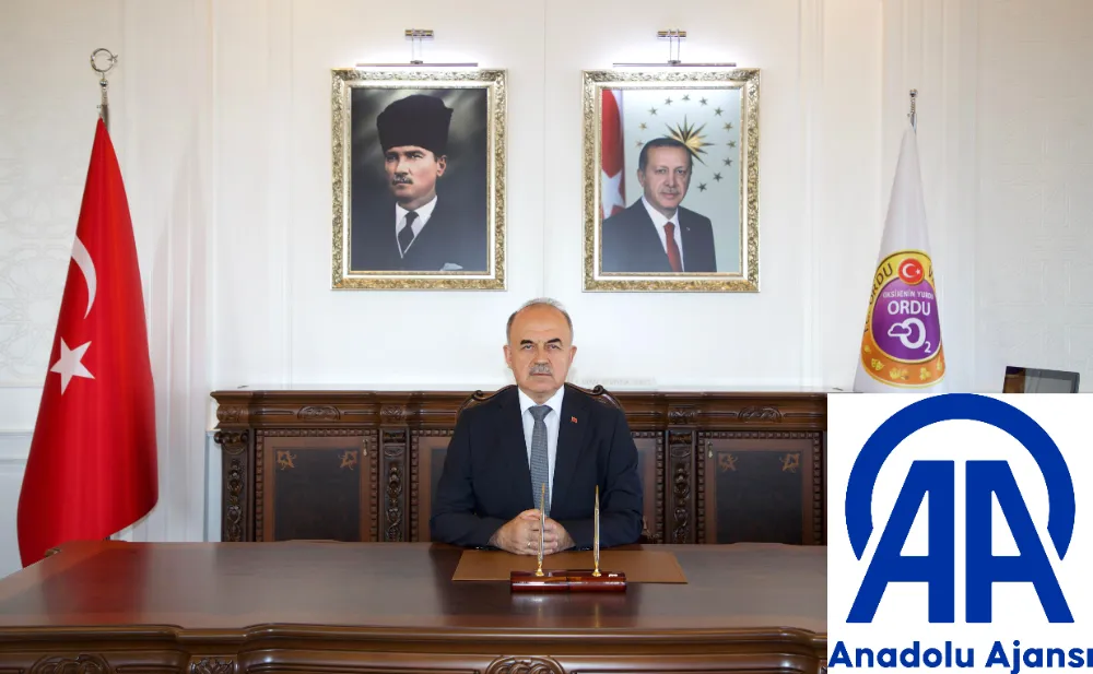 Vali Erol, Anadolu Ajansı’nın 105. yılını kutladı 