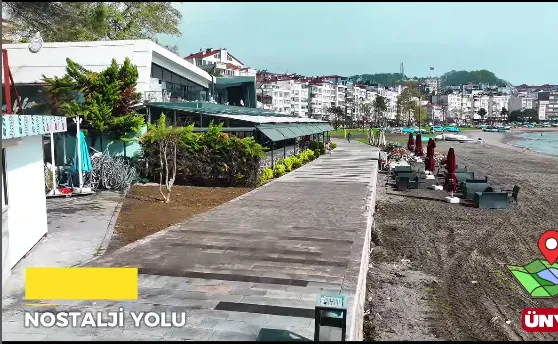 Ünye’nin tarihi sahil yürüyüş yolu yeniden hayat buldu