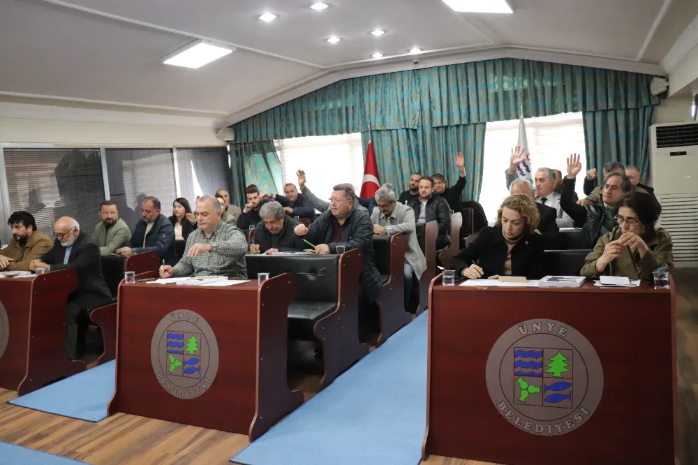 Ünye’nin yeni encümen ve komisyon üyeleri seçildi