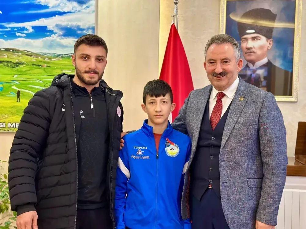  Ordulu Muhammet Ediz Yavuz, güreşte Türkiye 2.si