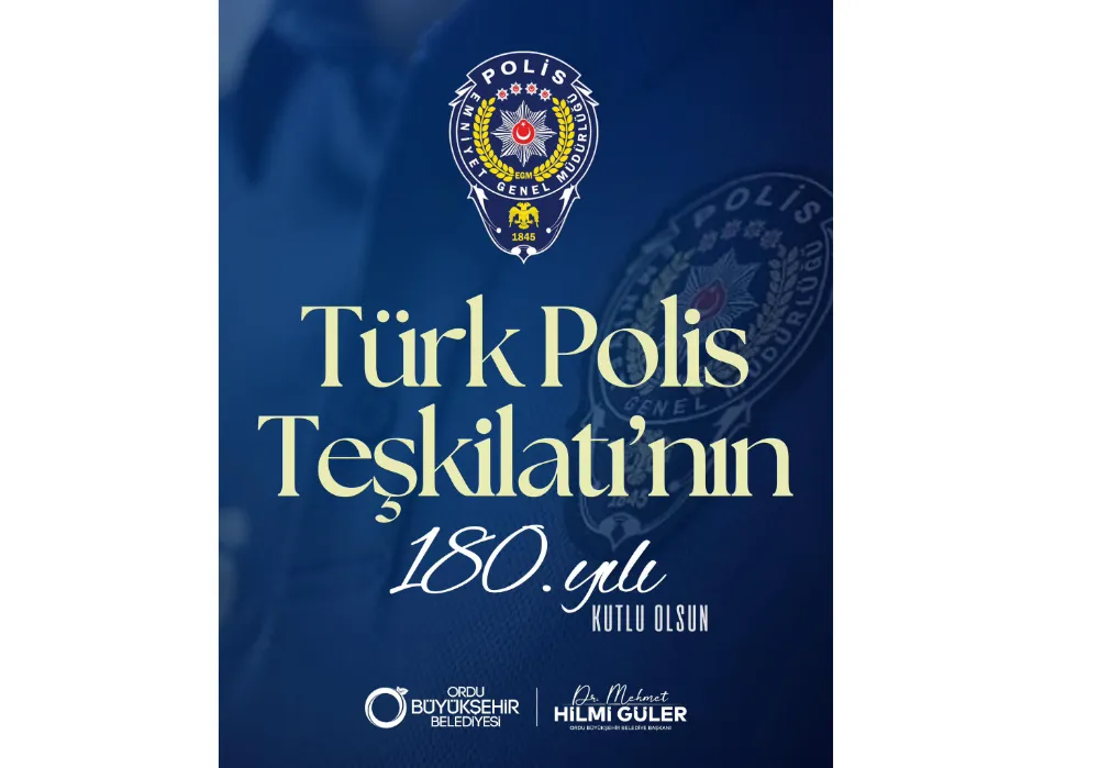 Başkan Güler: Türk Polisimiz devletin ve milletin göğsünü gururla kabartıyor