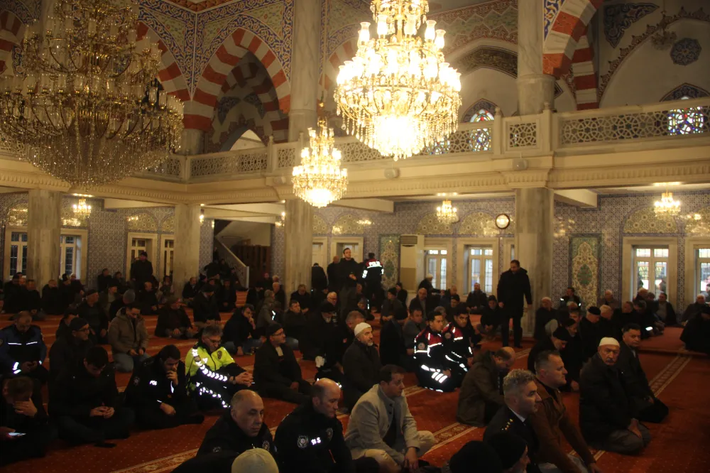 Şehit polisler Ünye’de dualarla anıldı