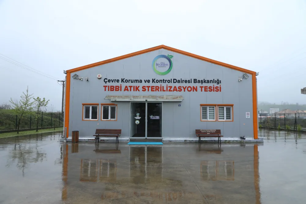 Ordu’nun tıbbi atıkları bu tesiste bertaraf ediliyor