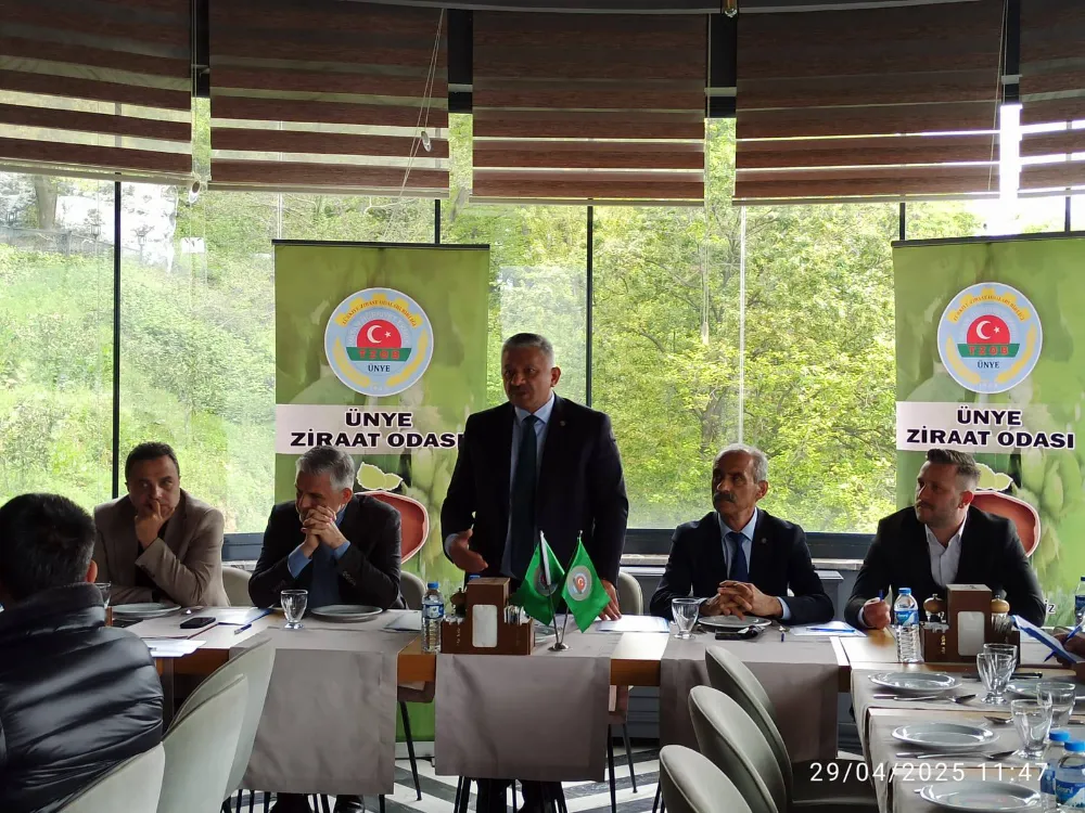 Zirai kriz Ünye’de masaya yatırıldı