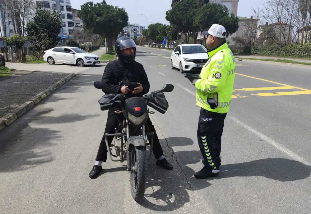 Ordu’da trafikte alarm: bir haftada 2.667 sürücüye ceza!