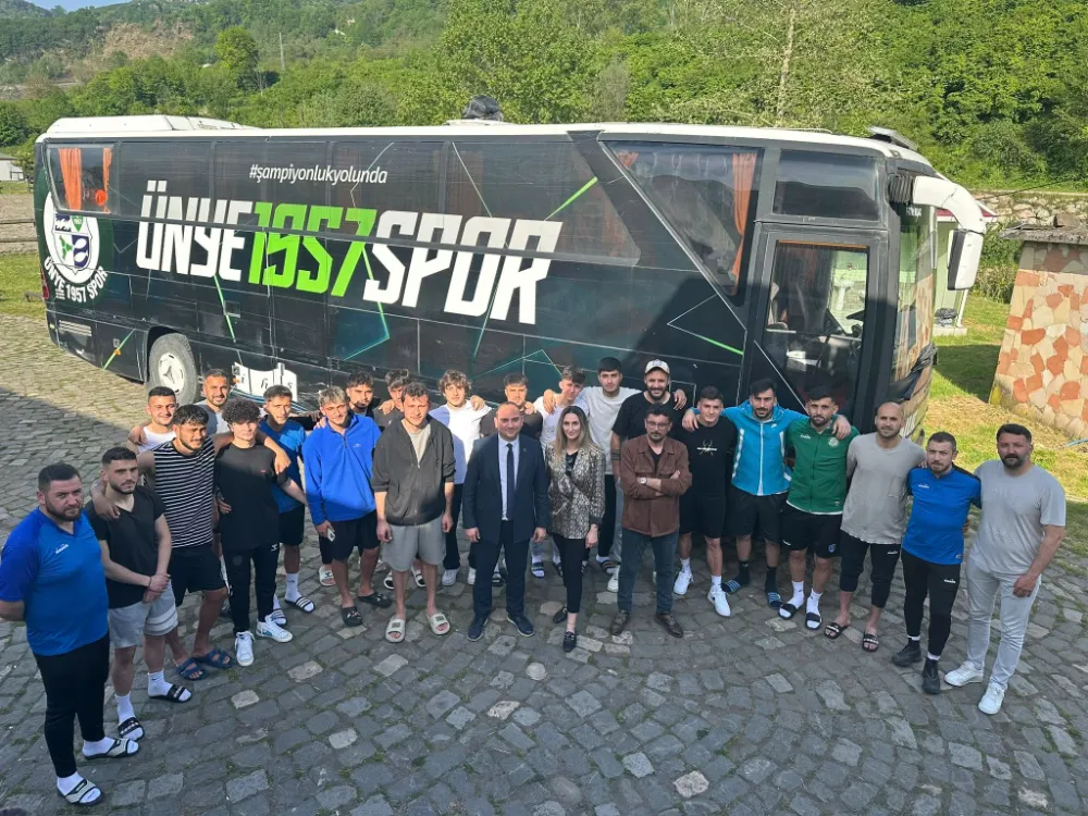 Başkan Güney’den Ünye 1957 Spor’a moral desteği