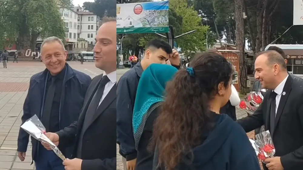 Anahtar Parti’den Anneler Günü’ne özel karanfilli kutlama