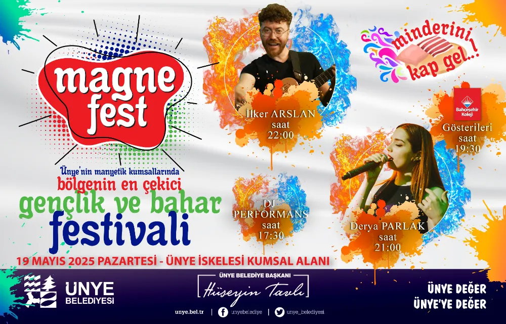 MAGNEFEST Gençlik ve Bahar Festivali’nde ritim, eğlence ve gençlik buluşuyor… 