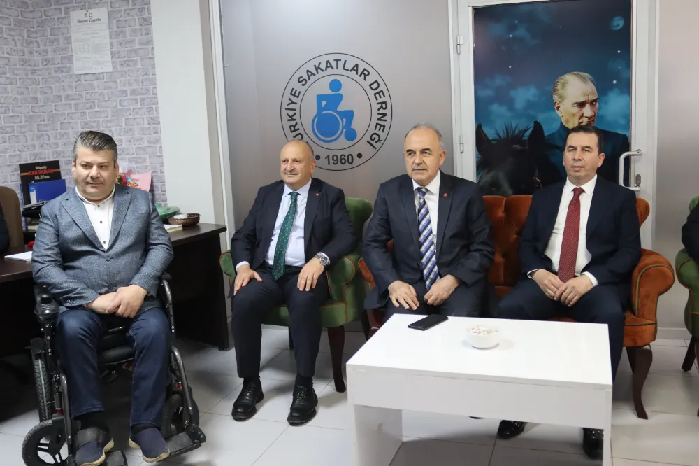 Vali Erol’dan engellilere Ünye’de anlamlı ziyaret