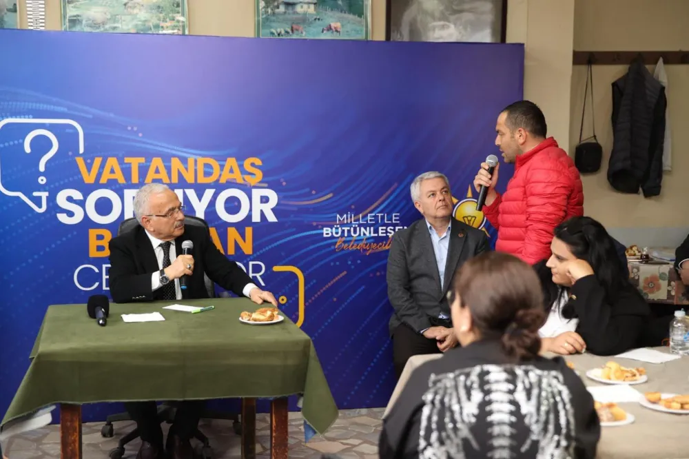 Başkan Güler, bir günde 3 mahallede vatandaşları dinledi