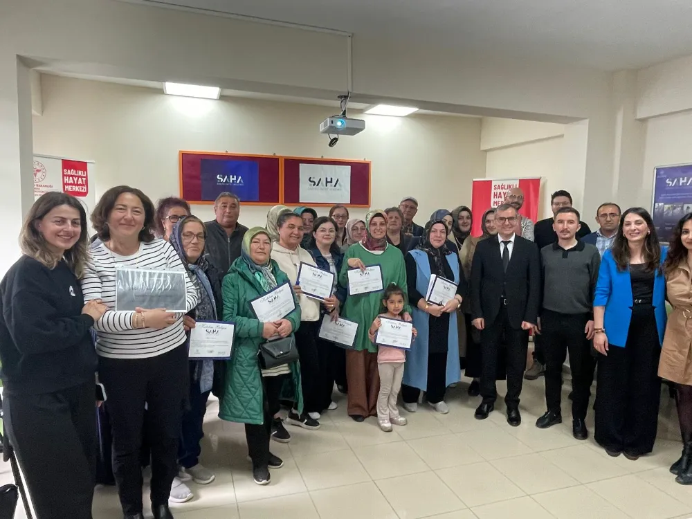 Sağlıklı Hayat Akademisi Ünye’de ilk mezunlarını verdi