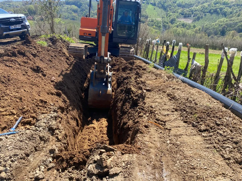 Gürgentepe’ye 2025 Metrelik İlave İçme Suyu Hattı