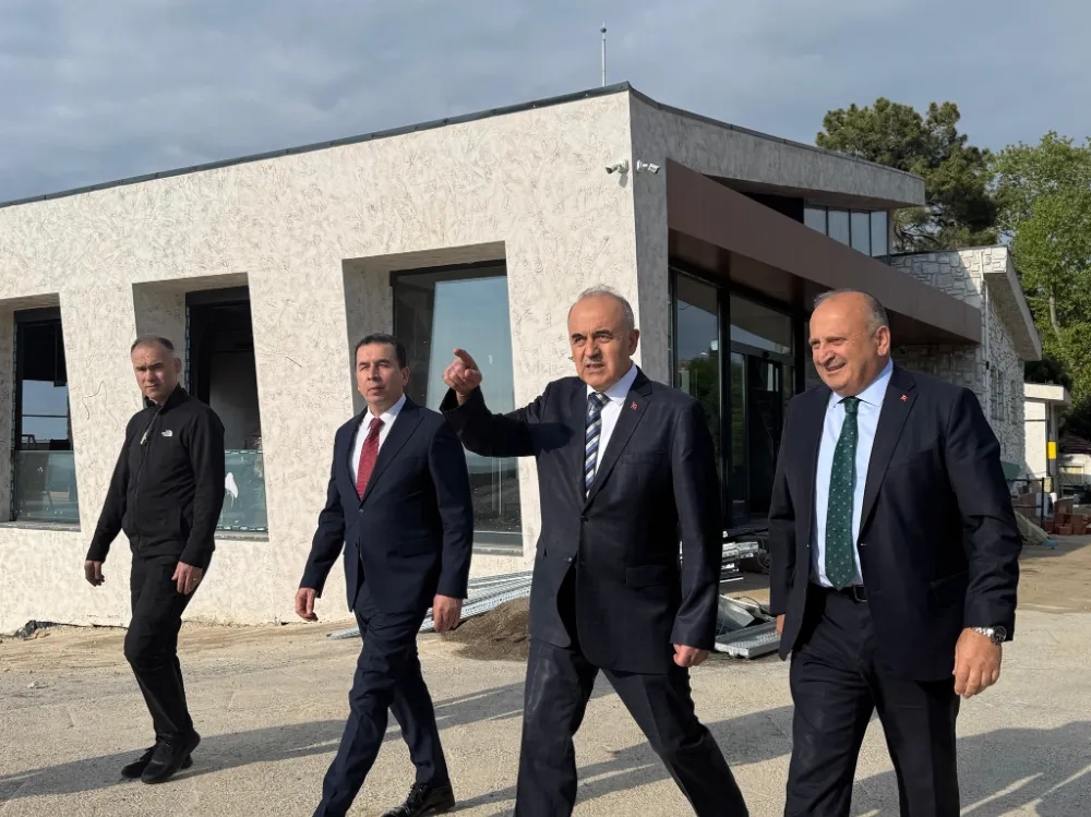 Vali Muammer Erol, Ünye’deki yatırımları inceledi