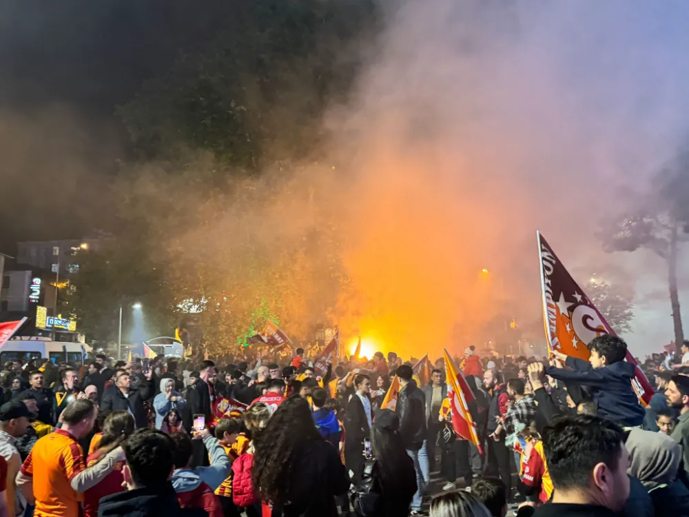Galatasaray’ın şampiyonluk coşkusu Ünye’de yaşandı 