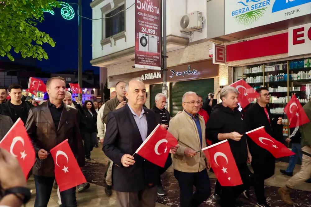 Altınordu’da Gençlik Yürüyüşü coşkusu… 