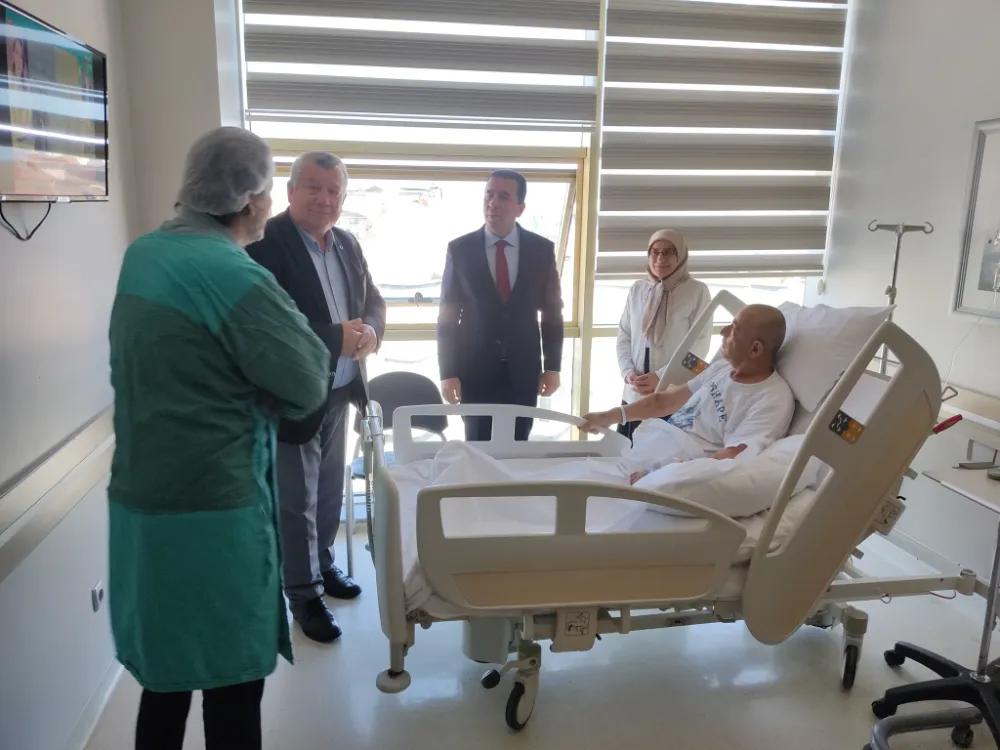 Kaymakam Işık’tan Gazi Mahmut Bayrak’a ziyaret