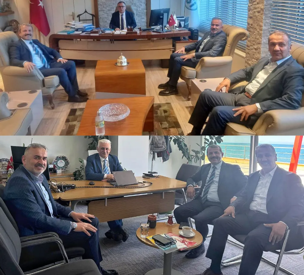 Başkanlardan YEDAŞ ve DSİ’ye ziyaret