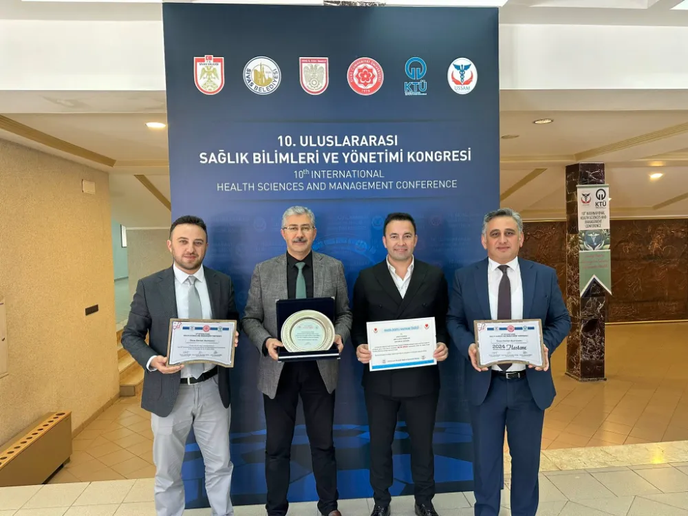  “Hasta Dostu Hastane” Altın Ödülü Ünye’nin