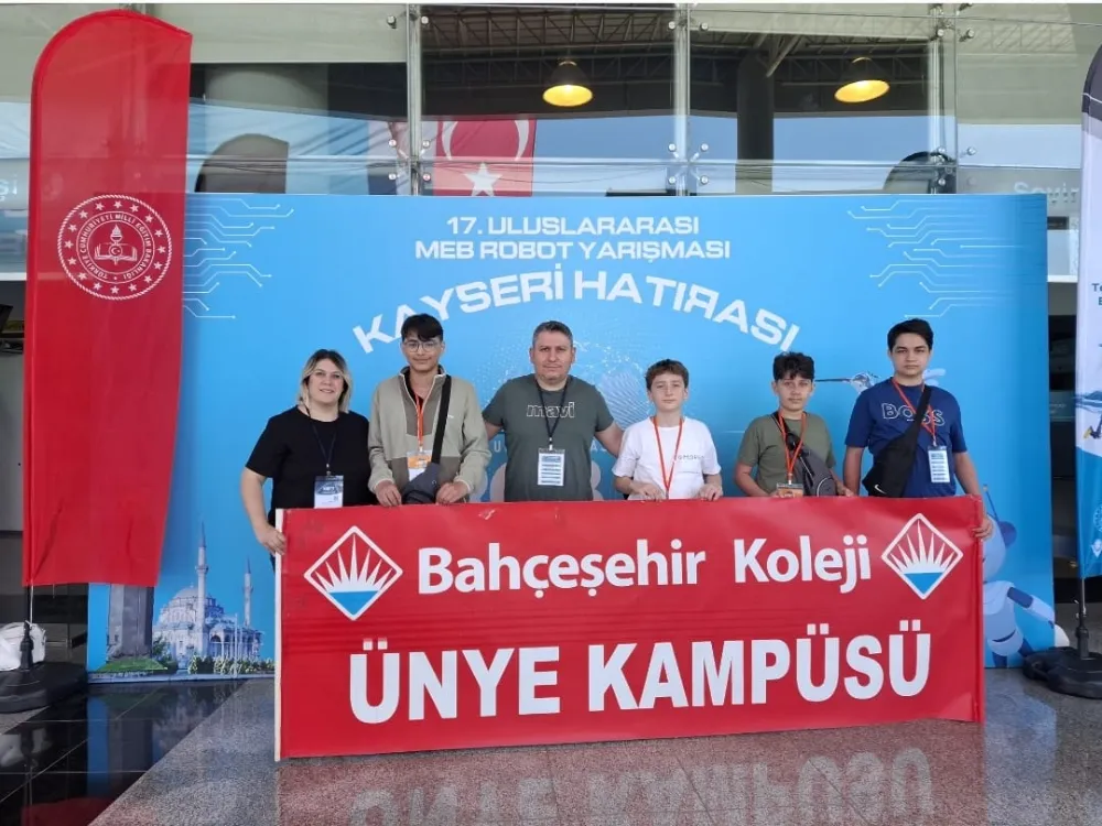Teknolojinin zihni Bahçeşehir Ünye Kampüsü, MEBROBOT’ta sahnede!