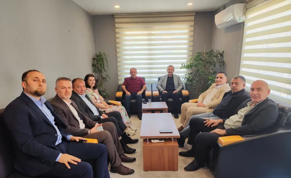 Sağlık-Sen’den Başkan Alparslan’a nezaket ziyareti