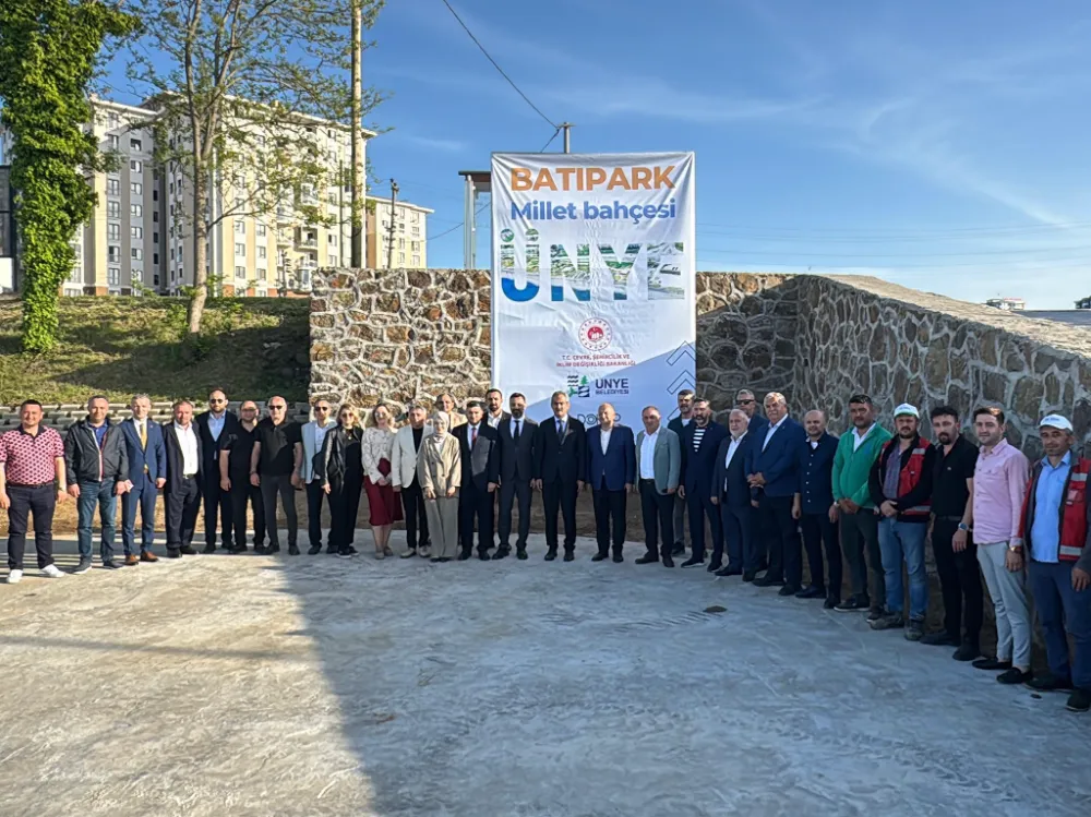 Ünye Küçük Sanayi Sitesi’nde yeni dönem başlıyor