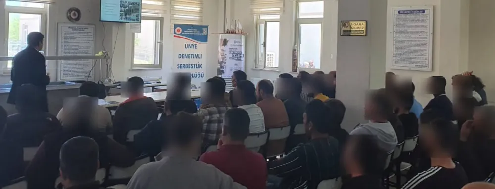 Ünye’de cezaevinden topluma geçişte bilinçli adım
