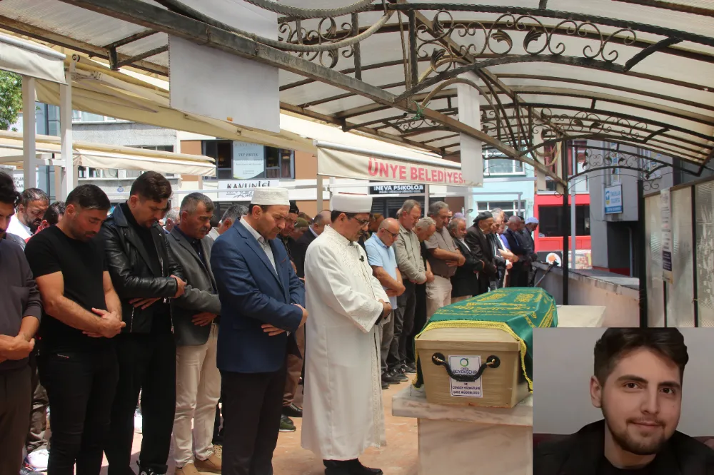 Genç yaşta hayatını kaybeden Burak Satı son yolculuğuna uğurlandı