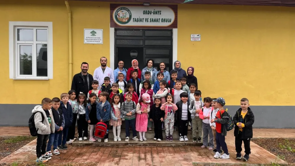 Göbü Köy Yaşam Merkezi’nde öğrencilere renkli etkinlikler