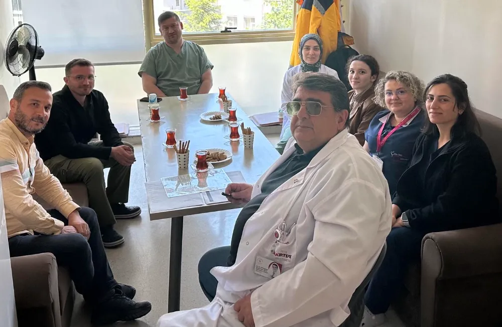 Hastalara en iyi hizmet için Acil Servis ekibiyle toplanıldı