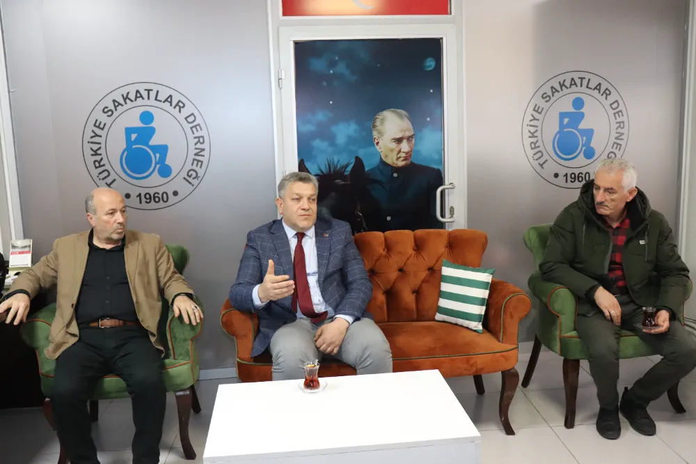 Ünye’de engellilerin sorunları ÜSTP ile masaya yatırıldı