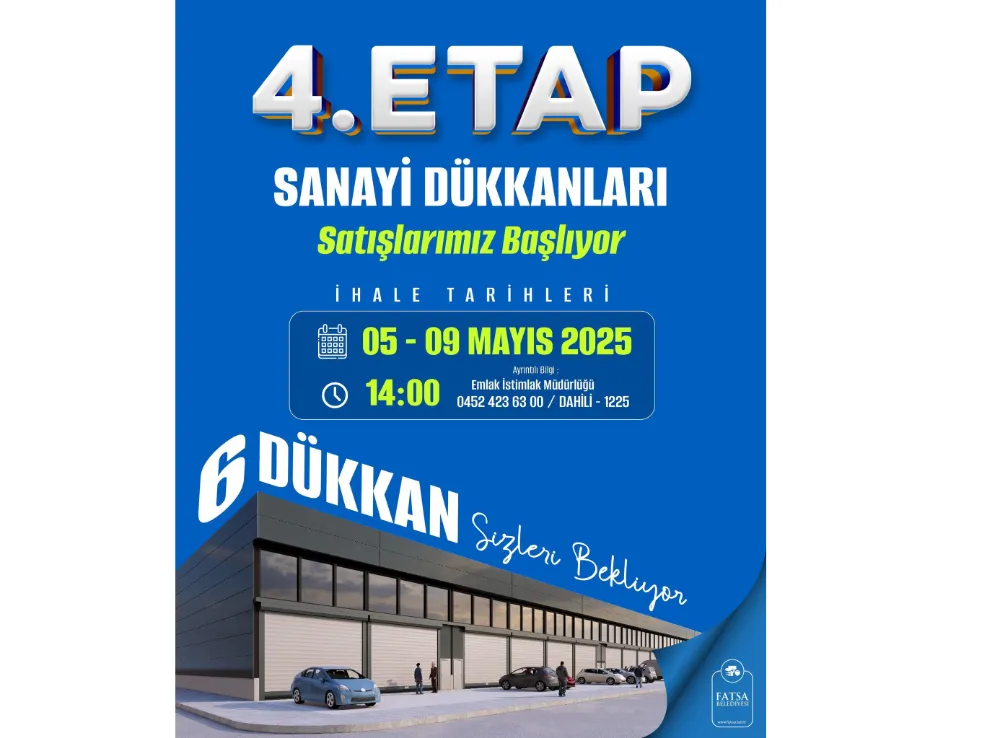 Fatsa’da son 6 dükkan için geri sayım…