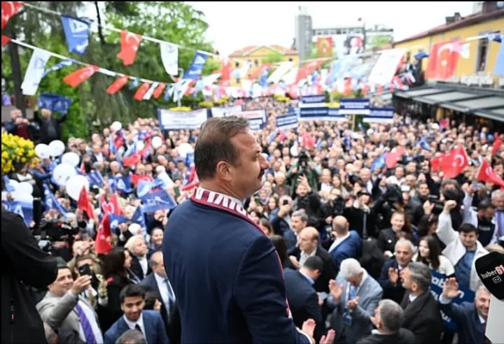 Ünye Anahtar Teşkilatı, Ağıralioğlu’na Trabzon’da tam destek verdi