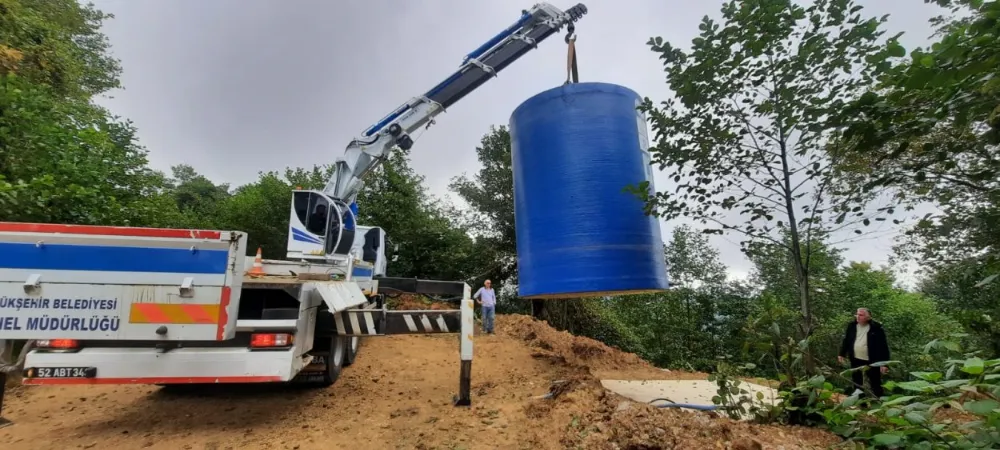 Ordu’da su sorununa fiberglas çözüm!