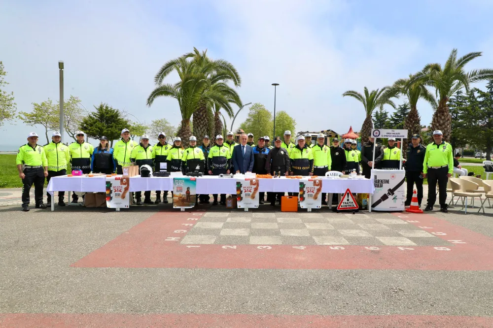 Ordu’da trafik bilinci için el ele! 
