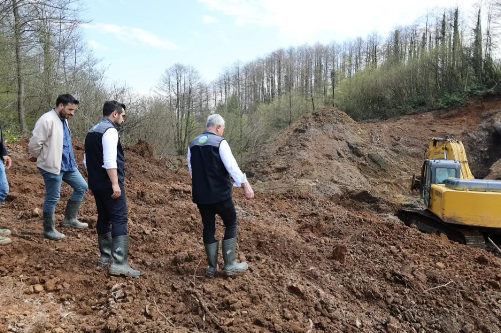 Ordu Büyükşehir, 64. gölet için kolları sıvadı