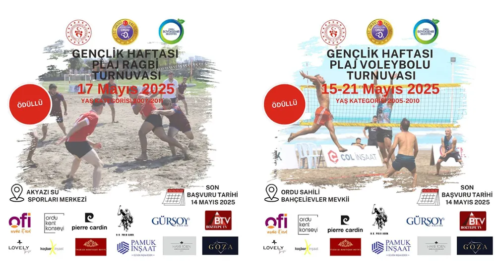 Ordu’da Gençlik Haftası coşkusu başlıyor