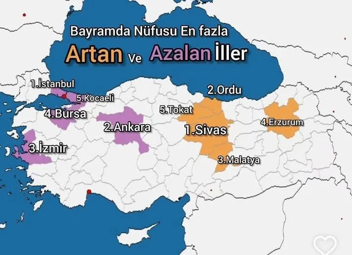 Ordu bayramda 2. sırayı gördü!