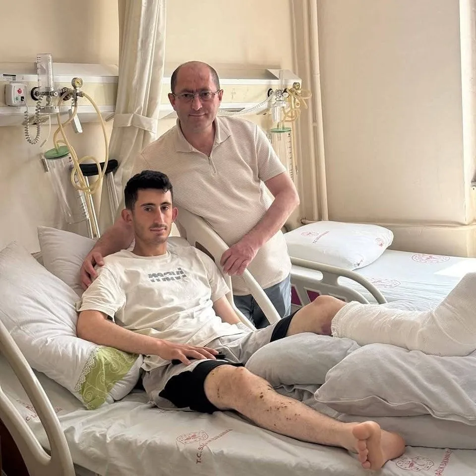  Mayın patlamasında yaralanan Ordulu Uzman Çavuş tedavi görüyor