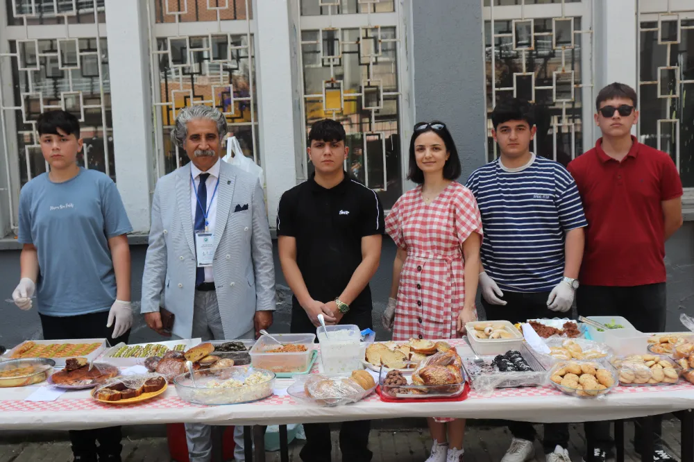 Gökçe için, Endüstri Meslek Lisesi kermesinde yürekler bir oldu… 