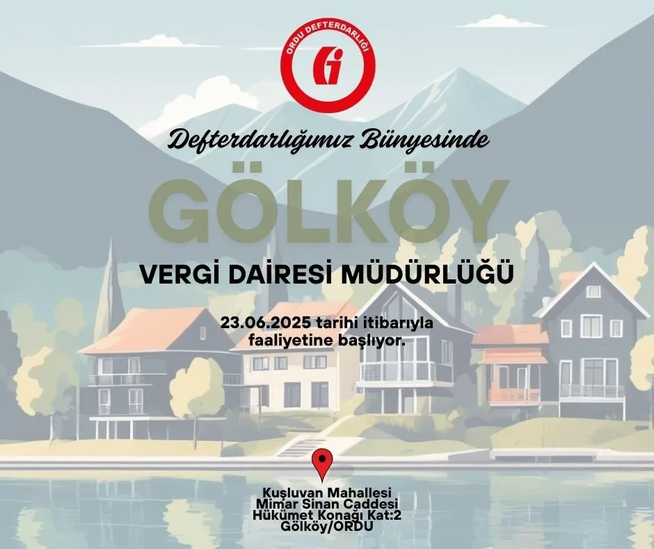 Aybastı ve Gölköy’e Yeni Vergi Dairesi Müdürlükleri kuruldu