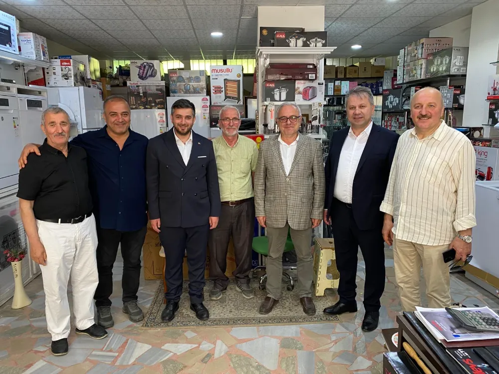 Çaybaşı’nda esnafın sorunları yerinde dinleniyor