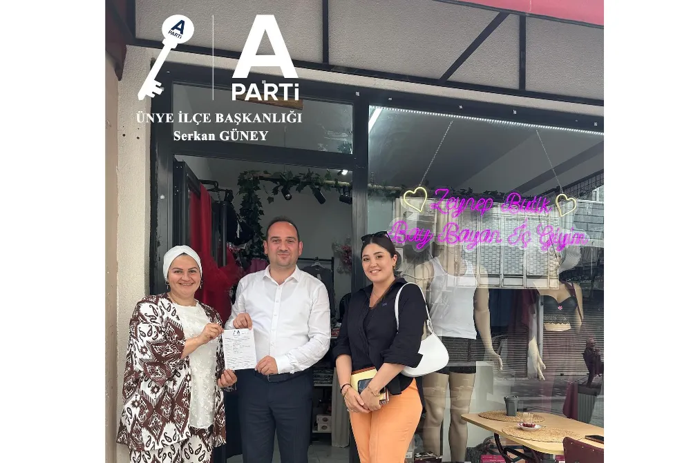 Anahtar Parti Ünye Teşkilatı güçlenmeye devam ediyor