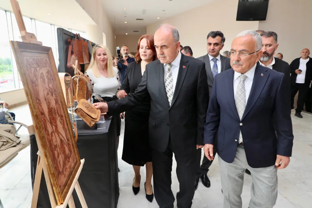 Ordu’da 13 bin kursiyerin el emeği bu sergide sergilendi… 