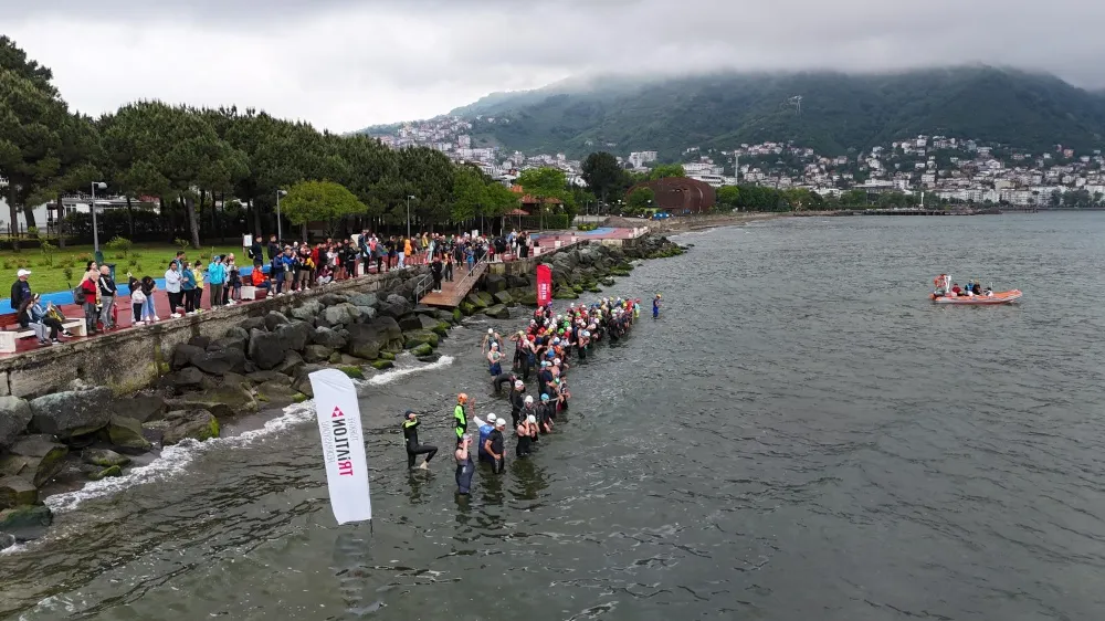 Ordu Triatlon Yarışları nefes kesti