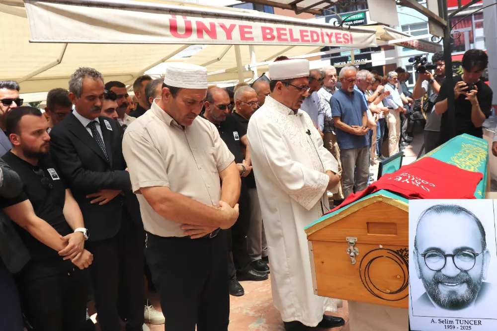 Ünye aşığı Tuncer’e son görev… 