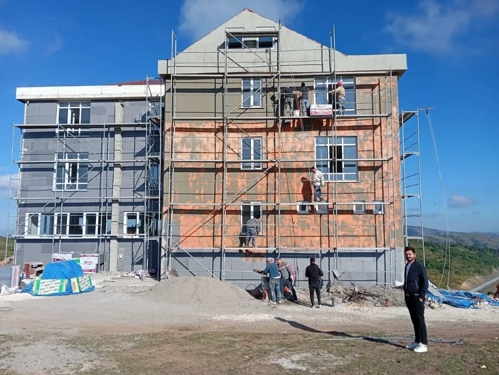 Kumru’da Düzoba Yaylası sosyal tesis projesinde sona doğru… 