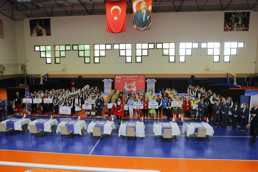 Ünye Ri-Tim’den Halk Oyunlarında iki bölge birinciliği… 