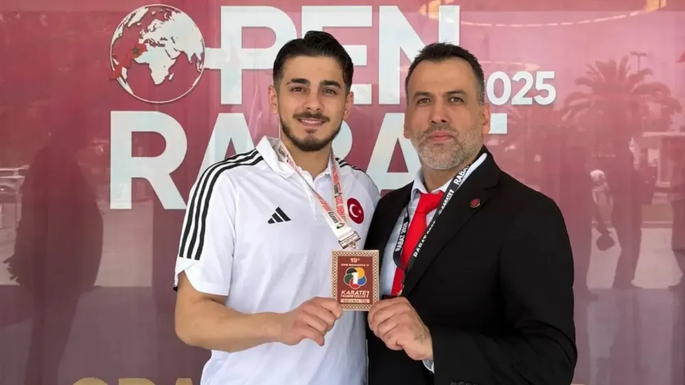 Milli Karateci Yürür’ün bronz madalya başarısı